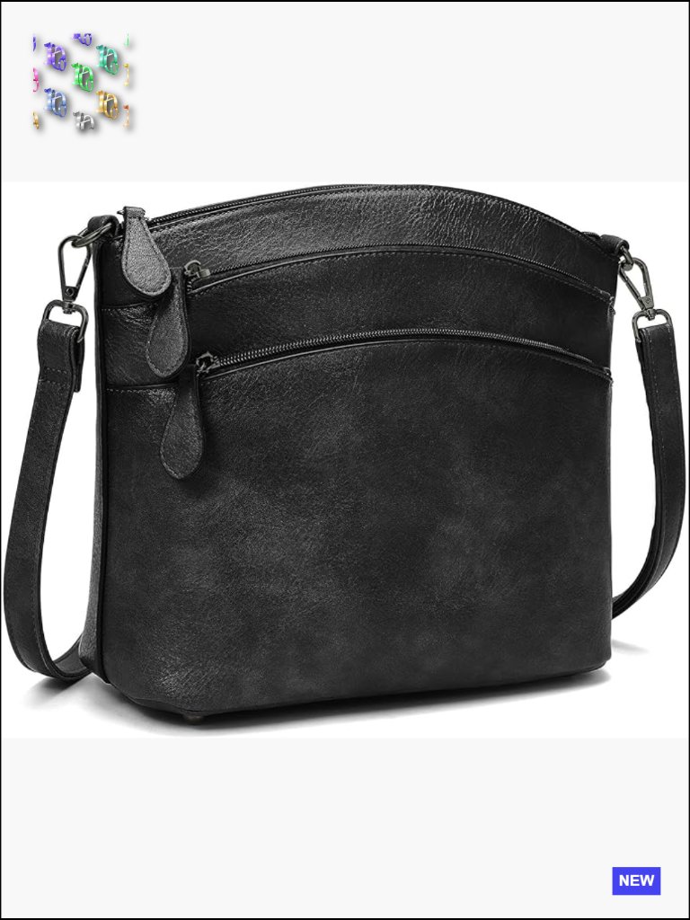 Crossbody Sling Bag With Rfid Blocking Anti-Theft Travel Purse Satchel